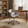 Buy Emery Office Chair White And Black - Patchwork  White / Black 59870 - prices